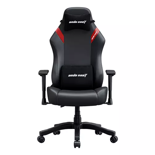 Anda Seat Luna Gaming armchair Padded seat Black Red