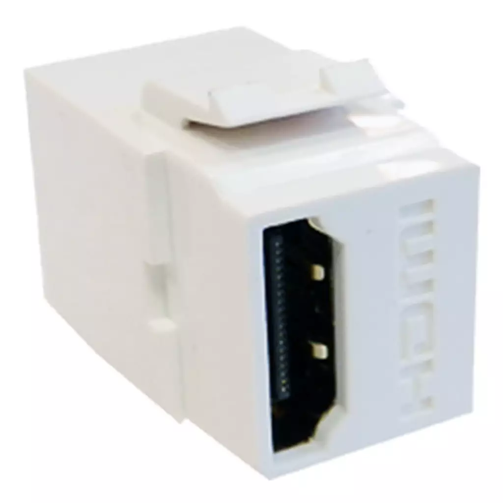 Cablenet Hdmi Female - Female (Gold) Keystone White