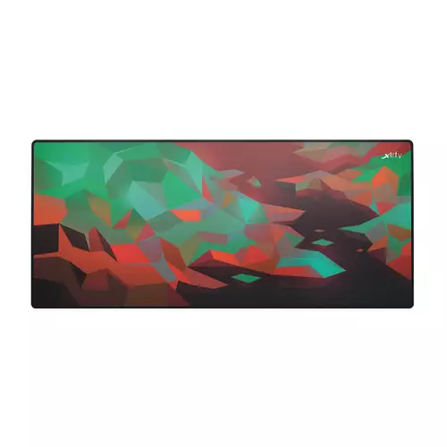 CHERRY XTRFY Xtrfy GP5 Litus Red XL. Width: 920 mm Depth: 400 mm. Product colour: Red Surface coloration: Image Material: Cloth Fabric Rubber Stitched edges Non-slip base Gaming mouse pad