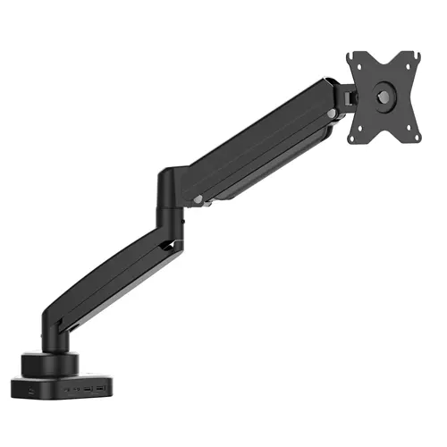 Photos - Mount/Stand j5create JTSA301 Ergonomic Monitor Mount with Dock Black JTSA301-N 