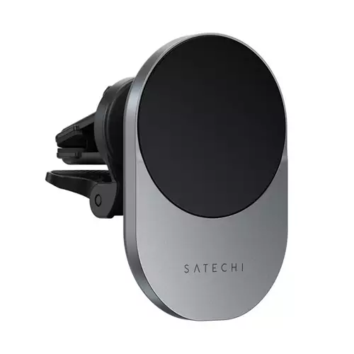 Satechi ST-Q2CCM mobile device charger Smartphone Black Grey Cigar lighter Wireless charging Fast charging Auto