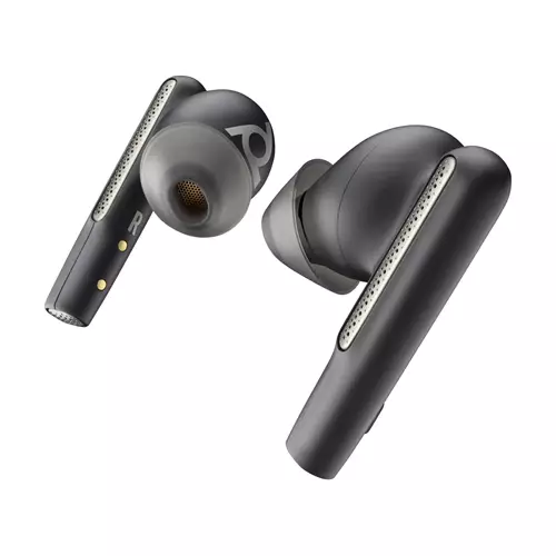 Hp Poly Voyager Free 60 Plus Uc Bluetooth Wireless USB-C Black Earbuds With Charging Case-image