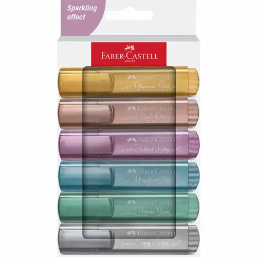 Photos - Other Sound & Hi-Fi Faber-Castell 254676 marker 6 pc(s) Assorted colours 