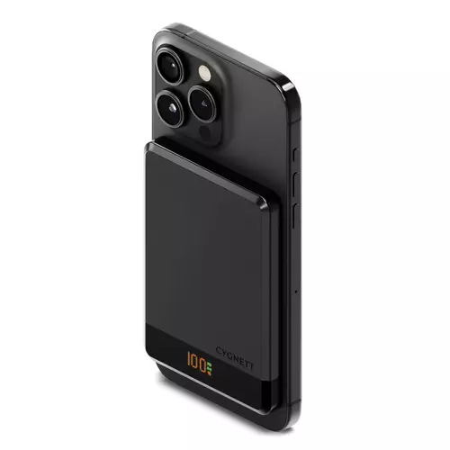 Cygnett CY5092PBCHE power bank Lithium-Ion (Li-Ion) 5000 mAh Wireless charging Black