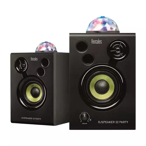Hercules DJ Speaker 32 Party 2-way Black Wired 30 W