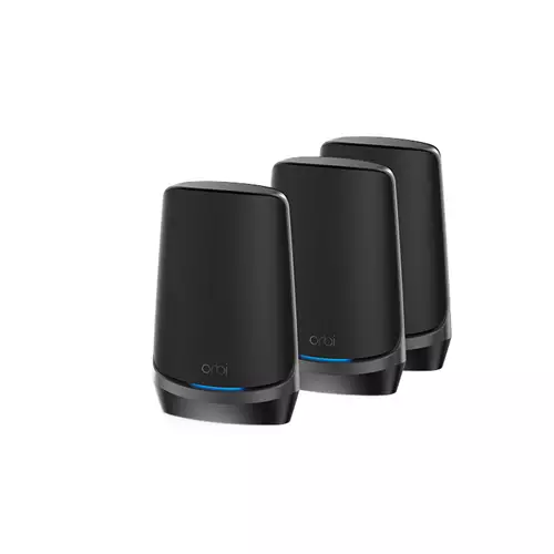 NETGEAR RBKE963B wireless router 10 Gigabit Ethernet Quad-band (2.4 GHz / 5 GHz-1 / 5 GHz-2 / 6 GHz) Black