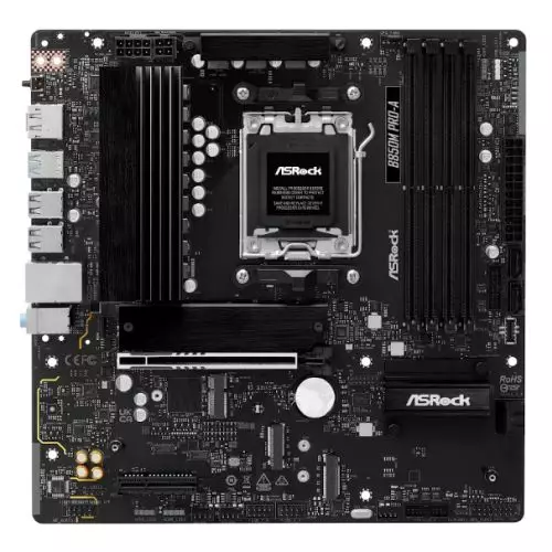 Asrock B850M Pro-A AMD Socket AM5 AMD Ryzen 7000 Series AMD Ryzen 8000 Series AMD Ryzen 9000 Series Socket AM5 DDR5-SDRAM 256 GB