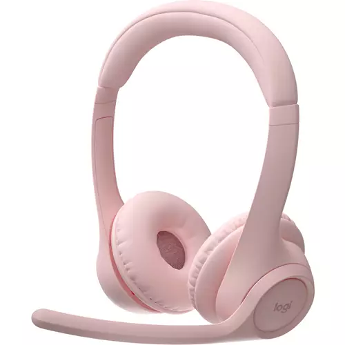 Logitech 981-001412 headphones/headset Wireless Head-band Office/Call center Bluetooth Rose