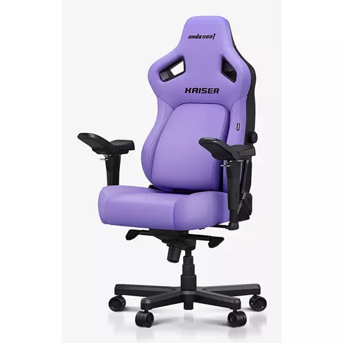 Anda Seat Kaiser 4 Series Premium Gaming armchair Padded seat Purple