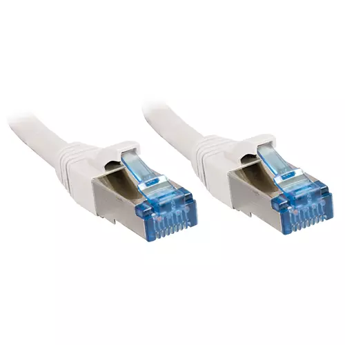 Photos - Ethernet Cable Lindy 47195 networking cable White 3 m Cat6a S/FTP  (S-STP)