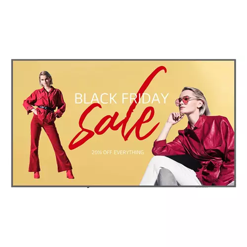 LG 98UM5K-B Signage Display Digital signage flat panel 2.49 m (98") LED Wi-Fi 500 cd/m 4K Ultra HD Black