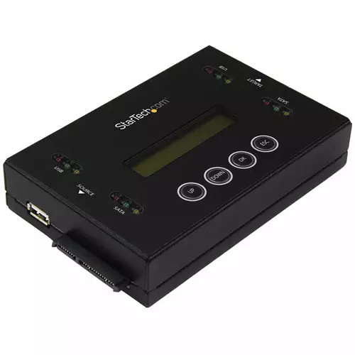 Photos - Other for Computer Startech.com 1:1 Standalone Hard Drive Duplicator & Eraser USB Thumb Drive and SATA HDD/SSD Disk Cloner & Eraser LCD 