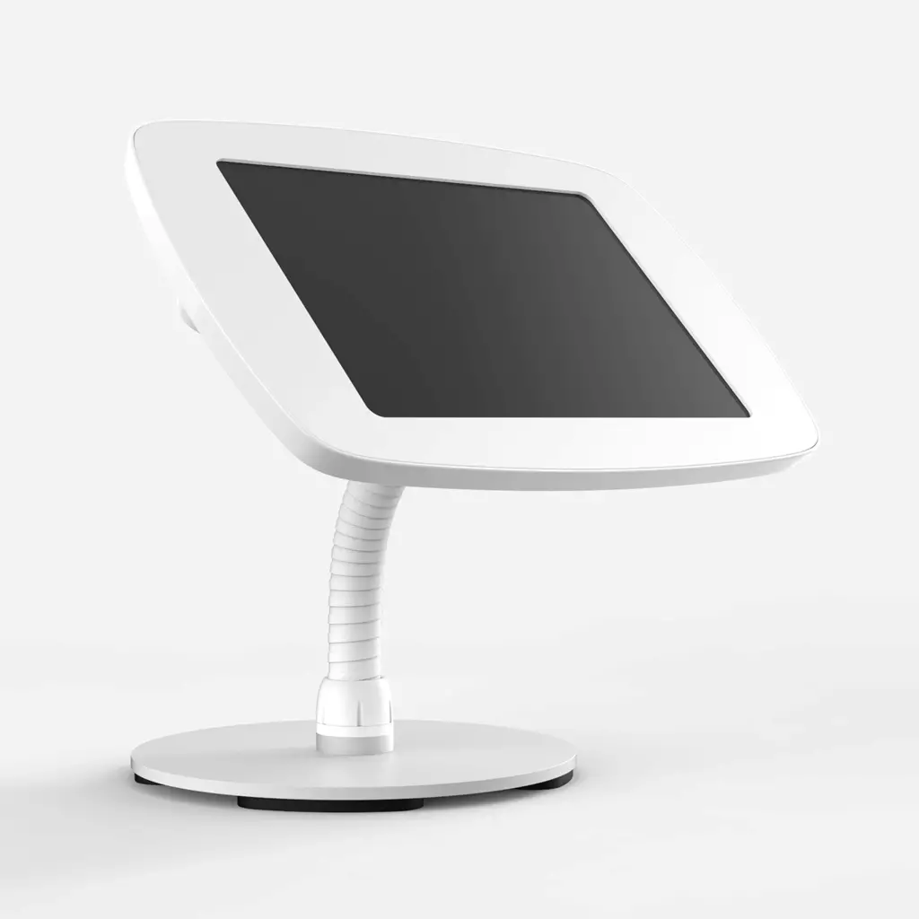 Bouncepad Counter Flex | Exposed Front Camera And Home Button | White | Apple Ipad Air 6Th Gen 11-Inch (2024)-image