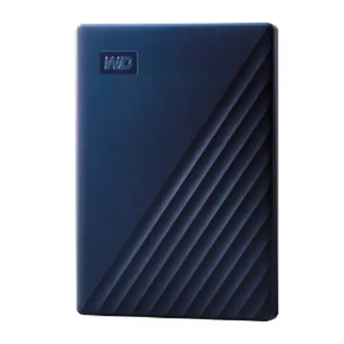 Western Digital My Passport for Mac. HDD capacity: 5 TB. USB version: 3.2 Gen 1 (3.1 Gen 1). Product colour: Blue