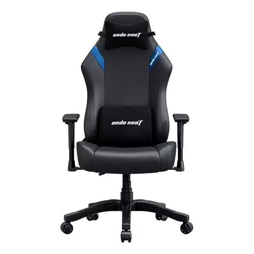 Anda Seat Luna Gaming armchair Padded seat Black Blue