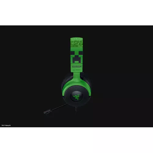 Razer Kraken V4 X Headset Wired Head-band Gaming USB Type-C / USB Type-A Black Green