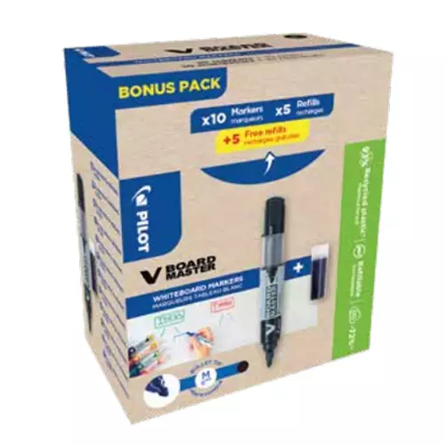 Pilot V BOARD MASTER Blue 10 pc(s)