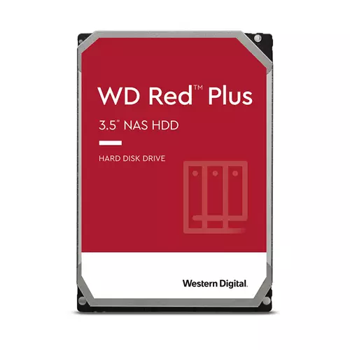 WESTERN DIGITAL  Red Plus internal hard drive 2 TB 5400 RPM 3.5" Serial ATA III