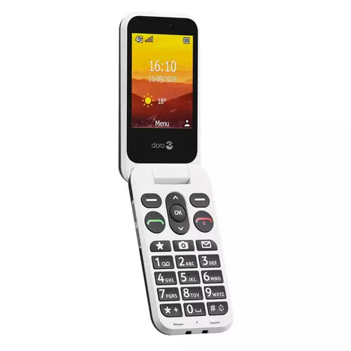Doro Leva L30 7.11 cm (2.8") 142.7 g Graphite White Feature phone