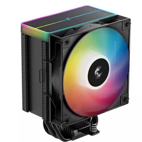 DeepCool AG500 BK ARGB V2. Type: Air cooler Fan diameter: 11.9 cm Maximum air pressure: 2.04 mmH2O Bearing type: Hydraulic. Width: 95 mm Depth: 125 mm Height: 160 mm. Product colour: Black