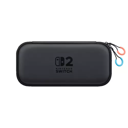 Nintendo Switch 2 Carrying Case & Screen Protector. Case type: Hardshell case Brand compatibility: Nintendo Product colour: Black. Package width: 142 mm Package depth: 338 mm Package height: 43 mm. Country of origin: China