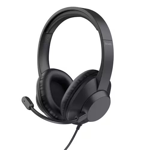 Photos - Headphones Trust Ayda Max USB Headset Wired Head-band Office/Call center USB Type-C / USB Type-A Black 25461 