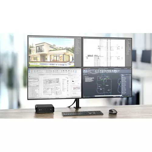 HP Z2 Mini G1i Intel Core Ultra 9 285K 64 GB DDR5-SDRAM 1 TB SSD NVIDIA RTX 2000 Ada Windows 11 Pro Mini PC Workstation AI Workstation AI PC Black