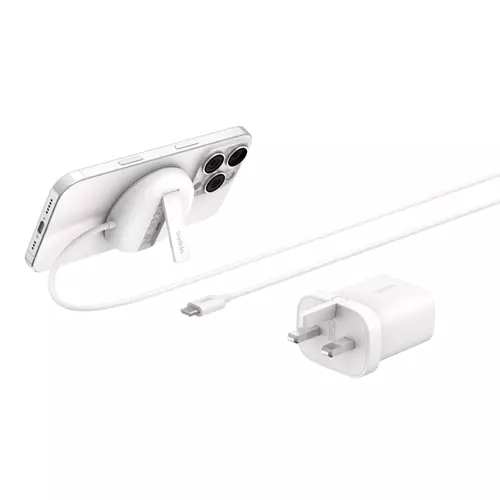 Belkin WIA011myWH Headset Smartphone White USB Wireless charging Fast charging Indoor