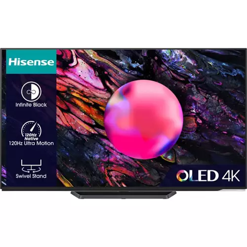 Hisense 65A85NTUK TV 165.1 cm (65") 4K Ultra HD Smart TV Wi-Fi Black Grey 150 cd/m