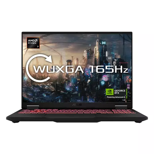 ASUS TUF Gaming A16 FA608UH-RV027W AMD Ryzen 7 260 Laptop 40.6 cm (16") Full HD+ 16 GB DDR5-SDRAM 1 TB SSD NVIDIA GeForce RTX 5050 Wi-Fi 6E (802.11ax) Windows 11 Home Grey