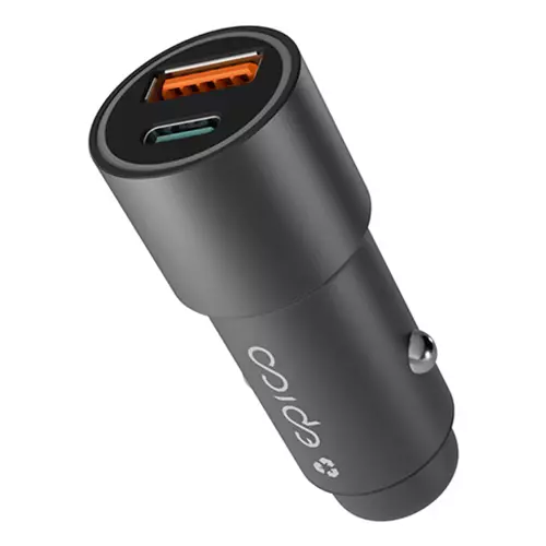 Epico Resolve Universal Black Cigar lighter Fast charging Auto