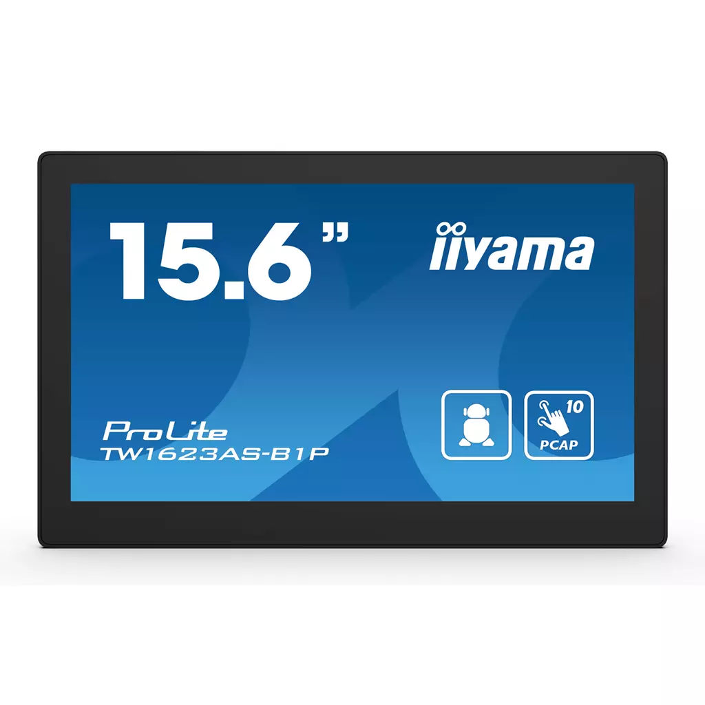 Iiyama 15.6 Full Hd Pcap 10Pt Touch Screen With Android And Poe Technology-image