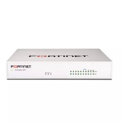 FORTINET  FortiGate-60F Hardware plus 1 Year 24x7 FortiCare and FortiGuard Unified Threat Protection (UTP)