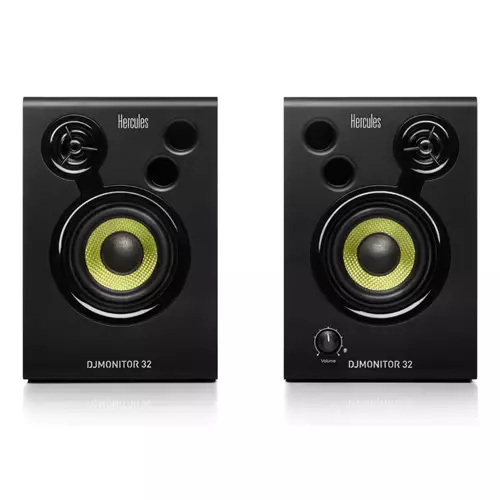 Hercules DJMonitor 32 3-way Black Wired 30 W