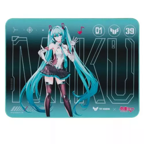ASUS TUF Gaming P1 Hatsune Miku Edition Gaming mouse pad Turquoise