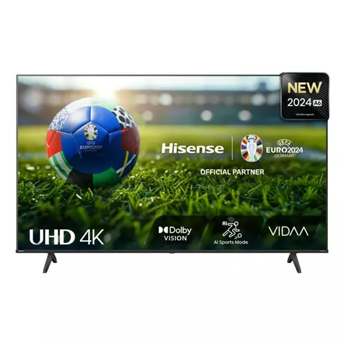 Hisense 50E6NT 127 cm (50") 4K Ultra HD Smart TV Wi-Fi Black 300 cd/m