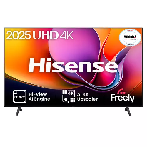 Hisense 75" A6QTUK 4K Ultra HD Smart TV with Freely