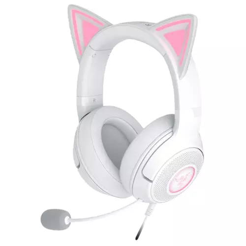 Razer Kraken Kitty V2 Headset Wired Head-band Gaming USB Type-A White