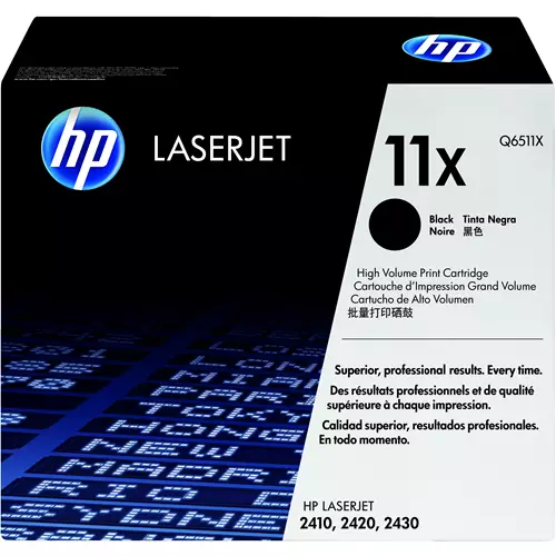 HP 11X High Yield Black Original LaserJet toner cartridge 1 pc(s)