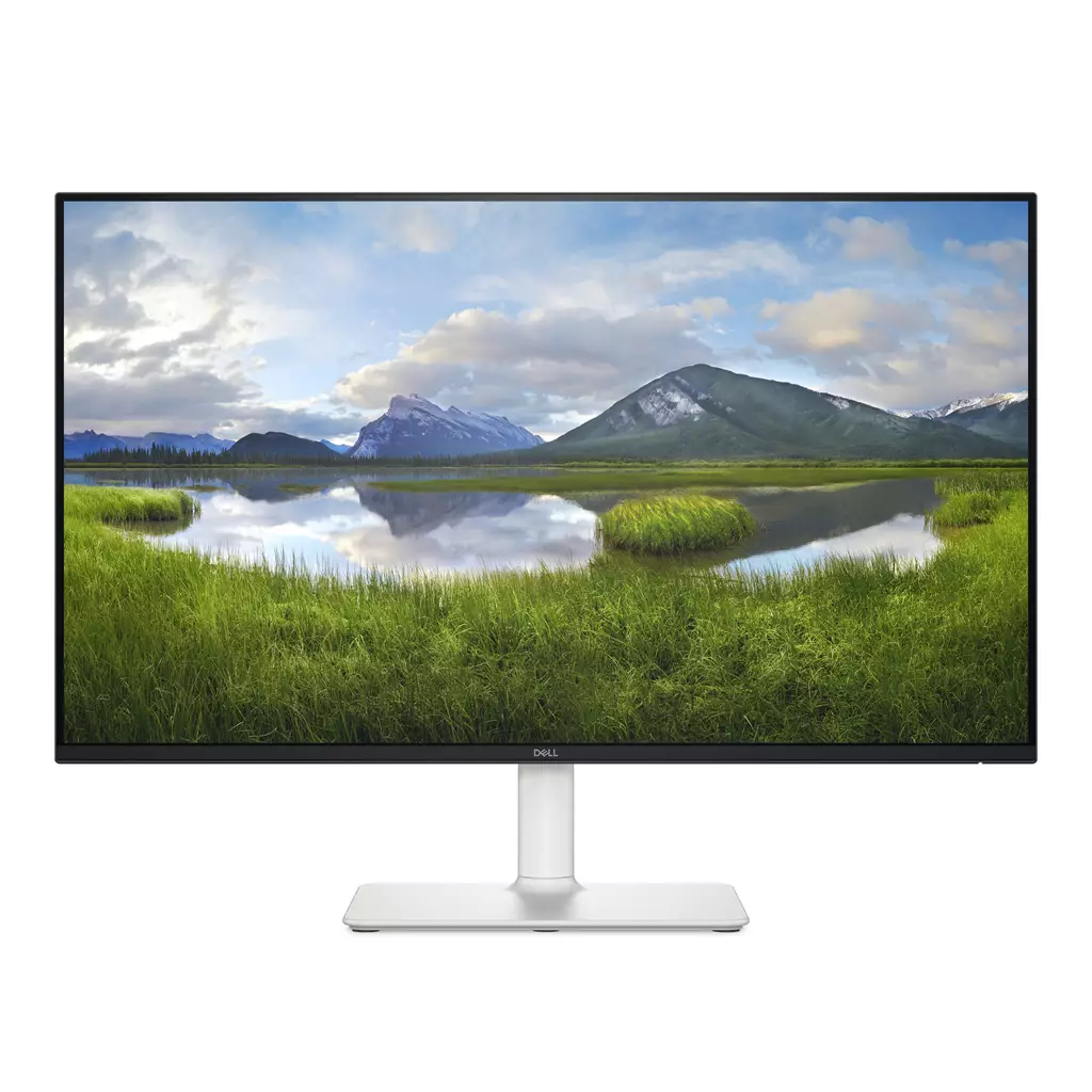 Dell S2725DS 27 Inch QHD (2560x1440) Monitor, 100Hz, IPS, 4ms, 99% sRGB, Height Adjust, Built-in Speakers, DisplayPort, 2x HDMI, 3 Year Warranty, White-image