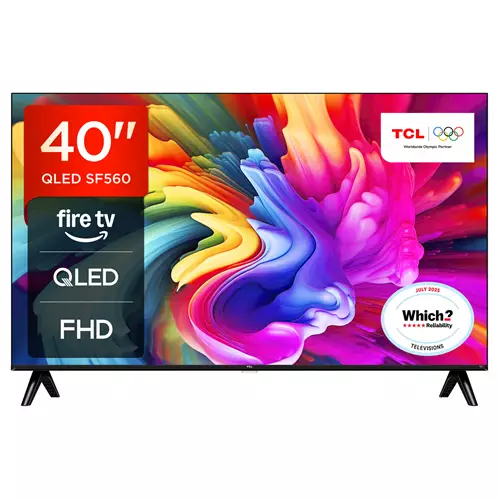TCL SF560 40SF560-UK TV 101.6 cm (40") Full HD Smart TV Wi-Fi Metallic 300 cd/m
