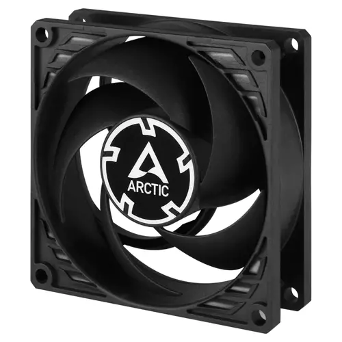 ARCTIC P8 Silent - Pressure-optimised Extra Quiet 80 mm Fan Fan 8 cm 1600 RPM 0.08 sone 26.5 m/h Black