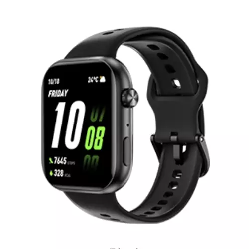 Honor InfoWear Watch 2i 4.7 cm (1.85") AMOLED 49.7 mm Digital 390 x 450 pixels Touchscreen Black