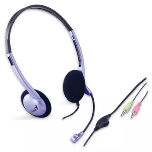 Genius Computer Technology HS-02B Stereo Headset Wired Office/Call center