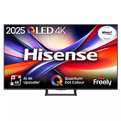 Hisense 50" A7QTUK QLED Smart AI TV with Freely