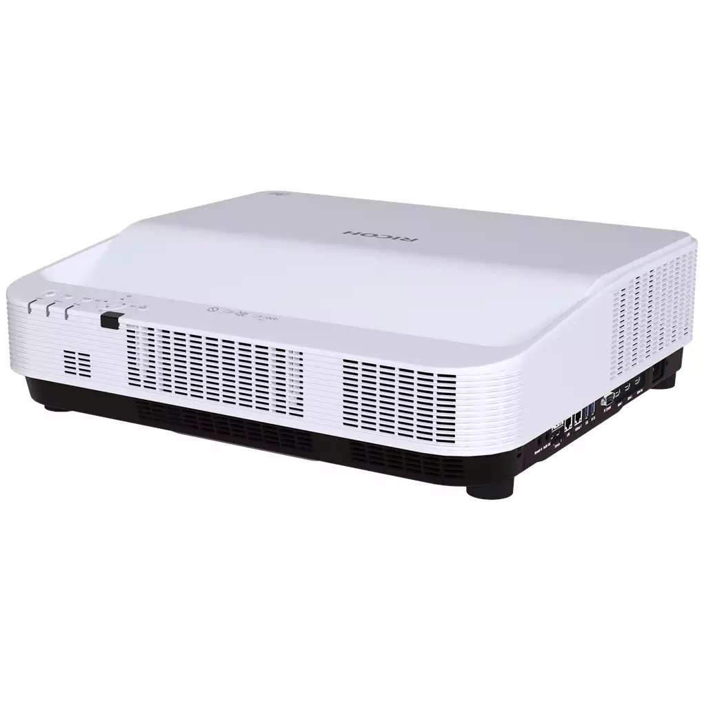 Ricoh Pj UHL3660 Ultra Short Throw Projector 6500 Ansi Lumens Dlp Uhd-image