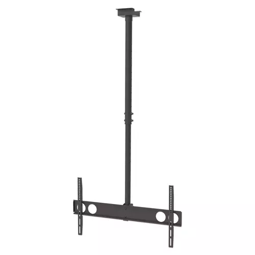 Manhattan Ceiling Mount for TV & Monitors For screens: 37" to 75" Adjustable height: 105-156 cm VESA compatability: all between 200x200 to 800x400mm - check the dimensions of the four mounting holes on back of screen to ensure it fits Max 50kg L