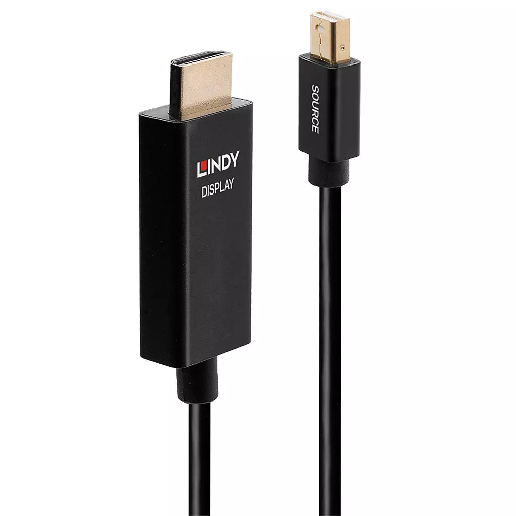 Lindy 3M Active Mini Displayport To Hdmi Cable With Hdr