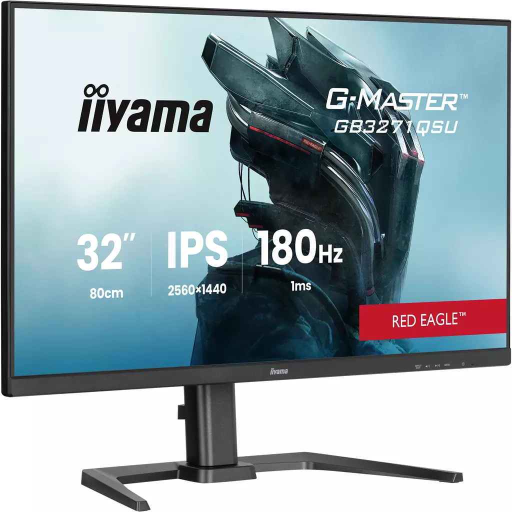 Iiyama Unleash Your Full Gaming Potential With The 180Hz GB3271QSU Red-image