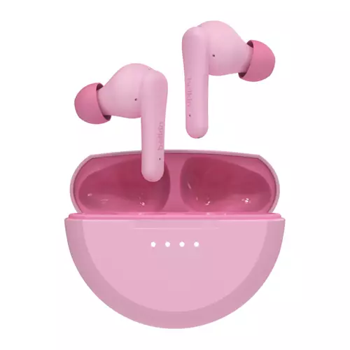 Belkin SoundForm Nano 2 Headphones Wireless In-ear Calls/Music Micro-USB Bluetooth Pink